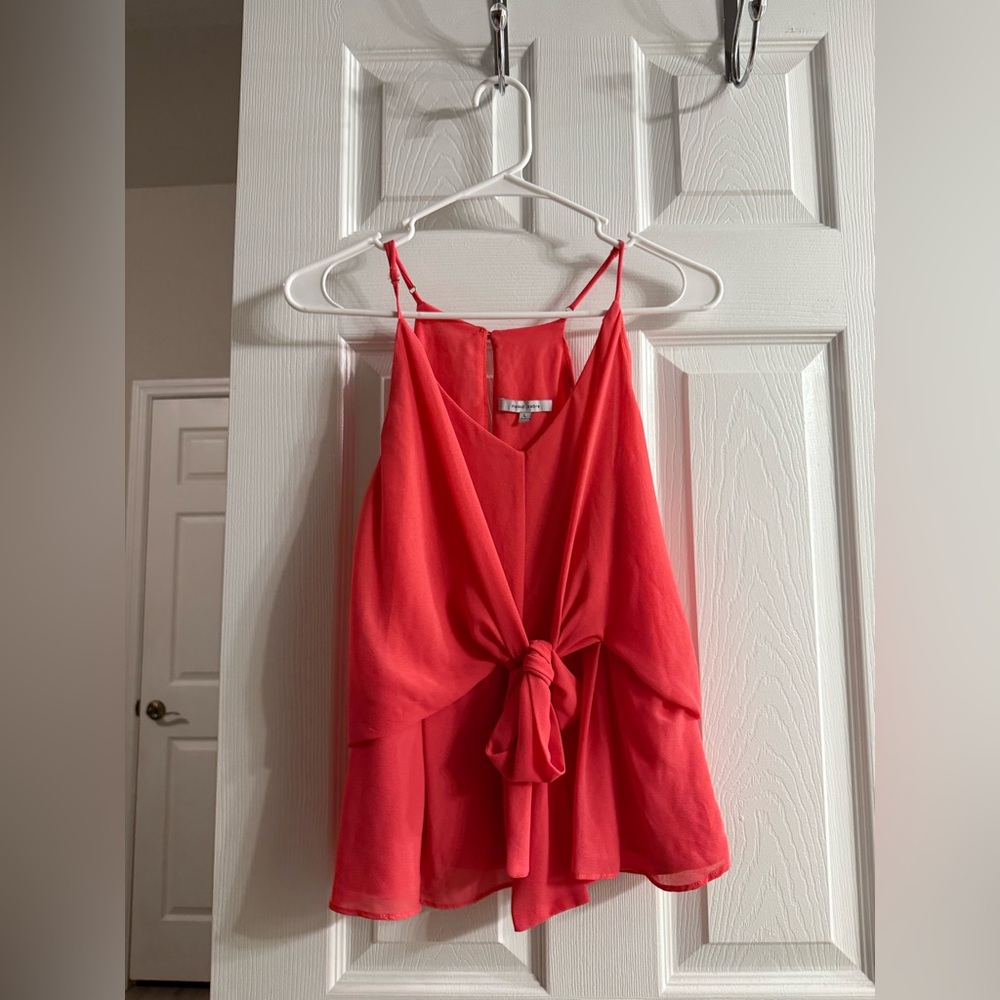 Naked Zebra Coral Camisole Top